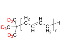 PBd-d9tBu 聚(1,4-丁二烯)-氘化叔丁基 Poly(1,4-butadiene), hydrogen-containing polymer with deuterated tBu-d9