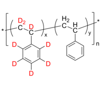 dPSSran 聚([氘化苯乙烯-d8]-共-苯乙烯) 氘化无规共聚物 Poly([deuterated styrene-d8]-co-styrene), random