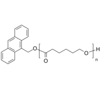 PCL-An/Clanth 聚己内酯-蒽基 荧光标记生物降解高分子 Poly(ε-caprolactone), α-(anthracen-9-yl)-terminated