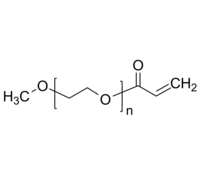 mPEG-acrylate 甲氧基-聚乙二醇-丙烯酸酯 末端双键 Poly(ethylene glycol) methyl ether, ω-acrylate-terminated
