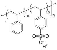 PSSO3H_ionomer 聚(苯乙烯-共-4-苯乙烯磺酸) 两性离子无规共聚物 Poly(styrene-co-4-styrene sulfonic acid)