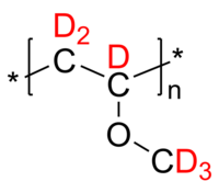 d6-PMVE 氘化聚(乙烯基甲醚-d6) 完全氘化 Deuterated Poly(methyl vinyl ether-d6)