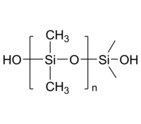 PDMS-2OH 聚二甲基硅氧烷-双羟基 端基修饰 疏水高分子均聚物 Poly(dimethyl siloxane), α,ω-bis(silanol)-terminated