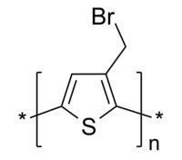 P3BrMTh 聚(3-溴甲基噻吩-2,5-二基) 导电高分子 Poly(3-bromomethylthiophene-2,5-diyl)
