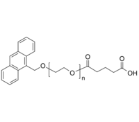 An-PEG-COOH 蒽基-聚乙二醇-羧基 荧光标记 Poly(ethylene glycol), (α-anthracene, ω-carboxy)-terminated