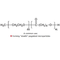 mPEG-PVL 聚乙二醇-聚戊内酯 生物降解两亲性二嵌段共聚物 Methoxy poly(ethylene glycol)-b-poly(delta-valerolactone)